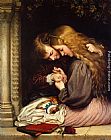 Charles West Cope The Thorn painting